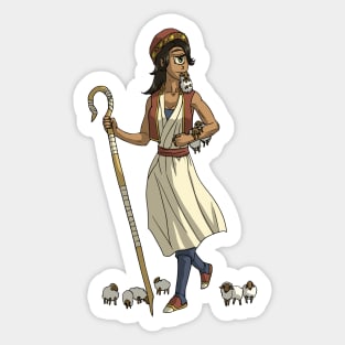 Cyclops Girl Shepherdess MONSTER GIRLS Series I Sticker